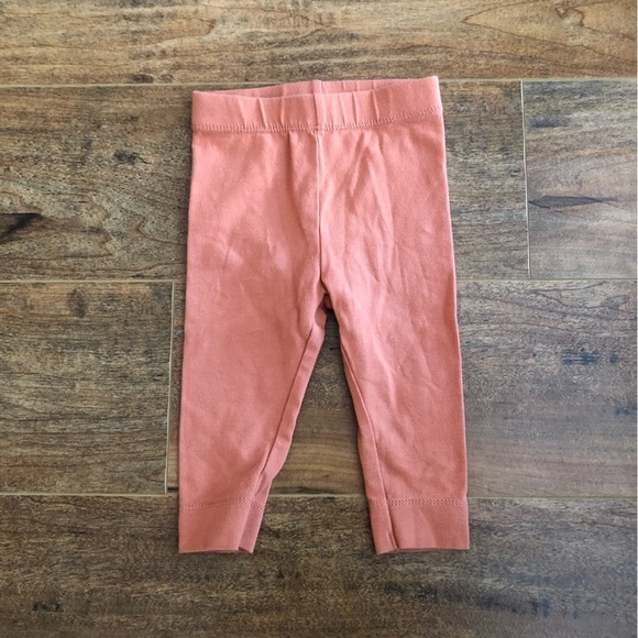 Miles The Label Baby Legging Knit Orange 6M - Picture 2 of 4